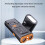 Bark Guard for Dogs - Adjustable Ultrasonic Barking Device with LED Flashlight, Custom Training Modes, Rechargeable Battery (2Pcs) 5