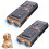 Bark Guard for Dogs - Adjustable Ultrasonic Barking Device with LED Flashlight, Custom Training Modes, Rechargeable Battery (2Pcs) 1