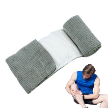 Premium Elastic Bandage 4 Inch Compression Bandage for Sports Injuries, Ankle Sprains, and Swelling Relief
