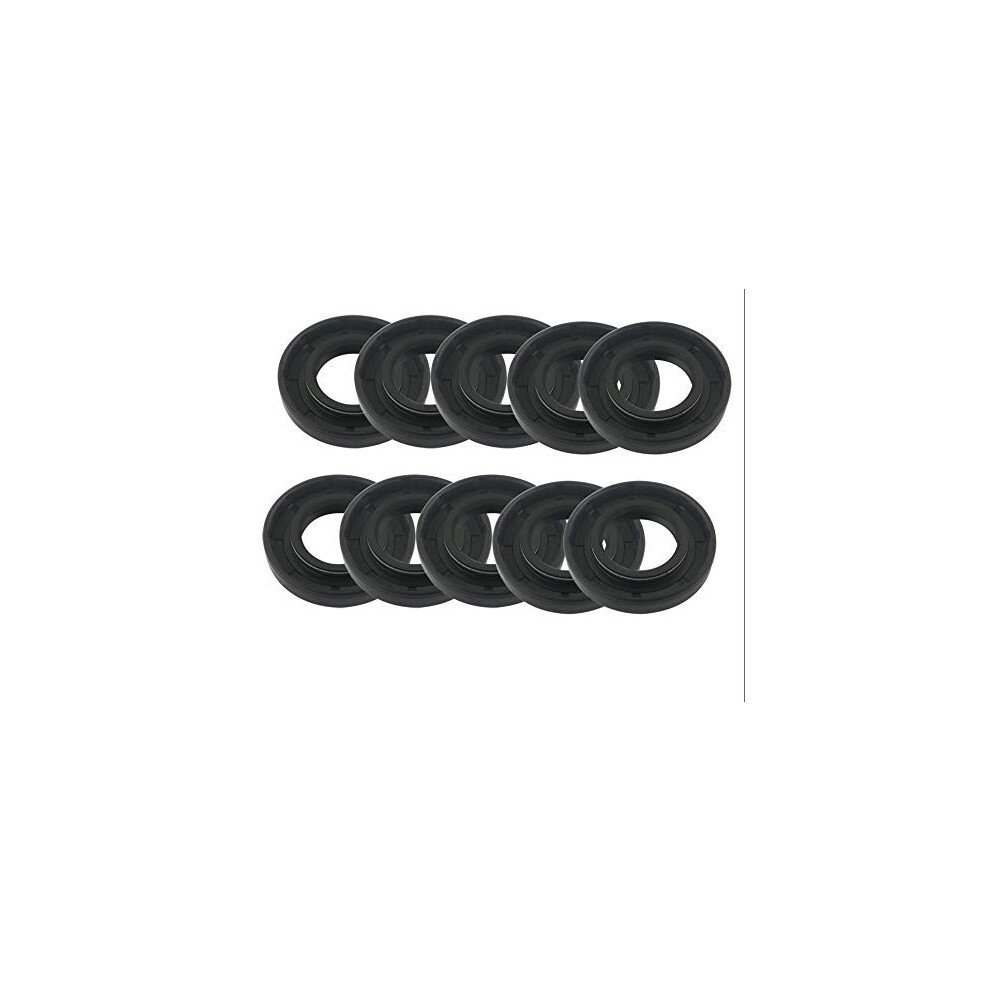 Skeleton Oil Seal Tc Type Nbr Radial Shaft Seal Ring Gasket 32X45x8mm 10Pcs Pack For Automotive Applications Black 6038364630292