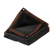 Shade Net 90%-95% UV-Resistant Fabric Canopy Black 1.5 x 2 m 4.9 x 6.6 ft Eyelets Tightly Woven Sun Protection Cloth 54 Sizes