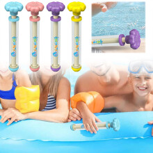 Firework Water Gun 4 Piece Set, Romantic Pool Water Blaster with Firework Effect, Fun Water Toys for Kids