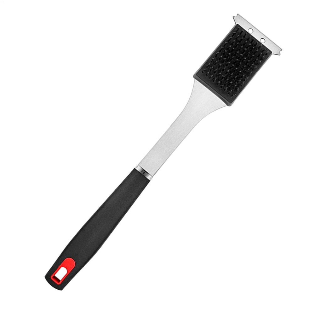 BBQ Grill Cleaner Brush, Long Handle Basting Brush for Grilling, Scratch-Free Wire Bristle Cleaner Tool, Party Grill Accessory-image-OPC-PJZZ592-NEW