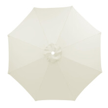 Parasol Replacement Cover 3.5m 8 Ribs UV Protection Waterproof Cantilever Umbrella Cover for Garden Balcony Pool Beach