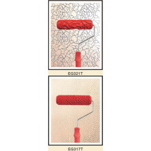 Painting Roller Sleeve Brush Set for DIY Decor, 2 Pack with Handle, 9 Inch, Durable Foam Material, Art Supplies