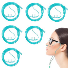 2M Oxygen Hose Connection Hose - 6 Flexible Tubes for Respiratory Therapy, Compatible with Masks, Nebulizers, and Inhalation Devices
