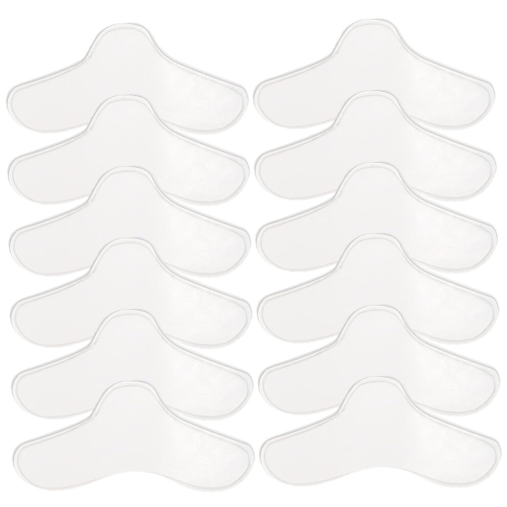 12-Piece Washable Nasal Pads, Flexible Nasal Gel Pads Compatible with Most Masks, Reusable and Comfortable Material