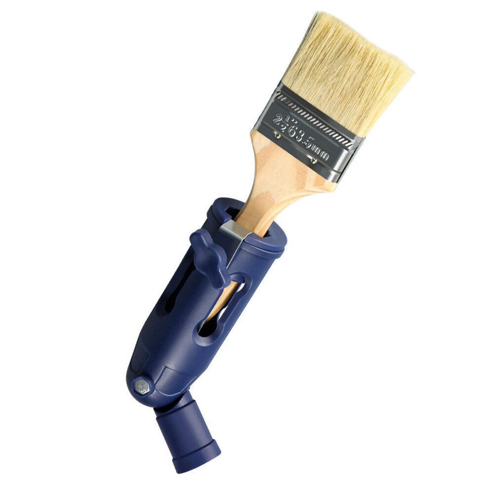 Multiangle Paint Brush Extender Tool With Paint Edger Attachment, Scraper Adapter For Extension Poles, Easy To Use 6482260002019
