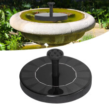 Solar Fountain Pump with Monocrystalline Silicon Panels for Bird Baths, Aquariums, Ponds, and Outdoor Gardens