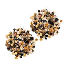Cobblestone Aquarium Stones 10kg Natural Decorative Pebbles for Planters and Aquariums Reusable Gravel for Landscaping
