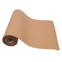 Brown Kraft Paper Roll - 1 Roll of Eco-Friendly Gift Wrap for Craft Projects, Decorative Packaging Material