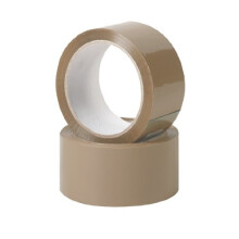 Packing Tape 66m x 48mm Brown - 3 Rolls Heavy-Duty Shipping Tape for Secure Packaging and Sealing