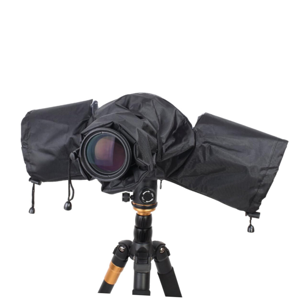 Rain Cover Waterproof Lens Cover For Dslr And Mirrorless Cameras, Elastic Design, Dirt Protection, Universal Fit 6447073012037