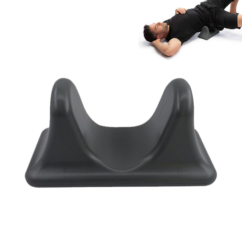 Psoas Muscle Massager Tool - Deep Tissue Hip Flexor Release and Neck Massage Hook - Grey Psoas Relief Device