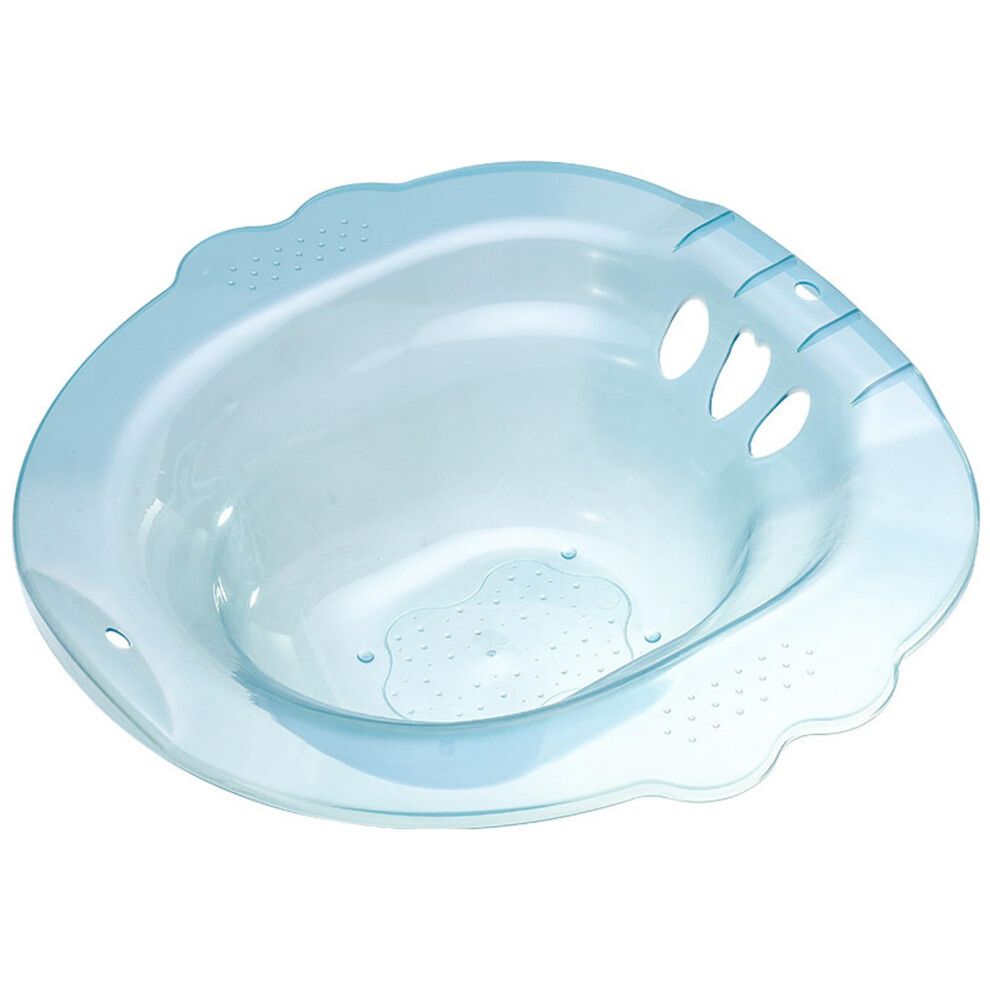 Seat Bath for Perineal Soaking Over Toilet, Portable Folding Seat Basin for Postpartum Hemorrhoids Care