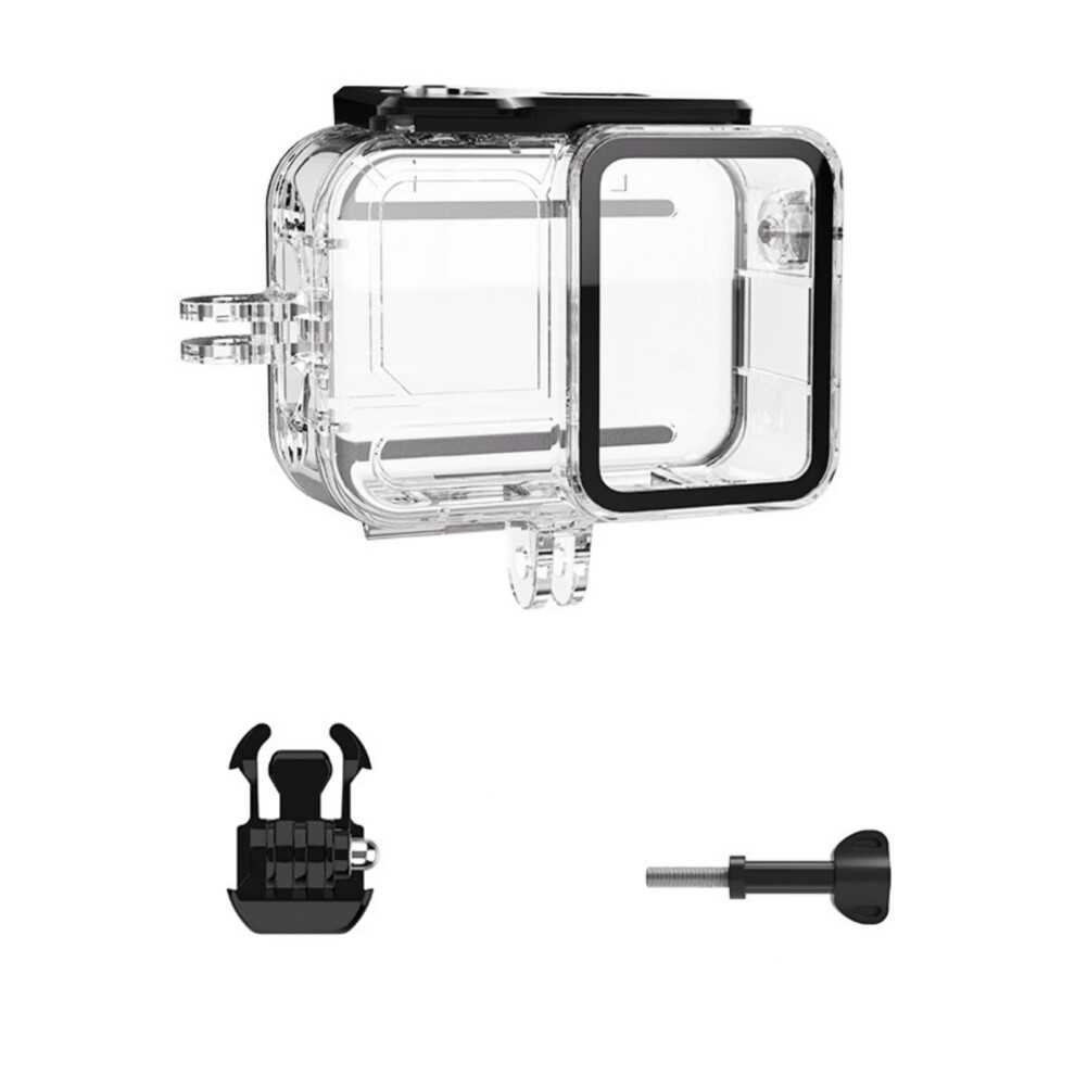 Underwater Camera Housing 9H Hardness Durable Protection For 360 Camera 45M Depth For Diving And Snorkeling 6482260003283
