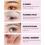 Lash Tweezers Set 4 PCS for Eyelash Extensions Makeup Tools Purple Precision Applicator 5