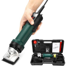 Electric Horse Clippers for Grooming, Heavy-Duty Camel Clippers, Quiet Pet Hair Clippers, Green Color
