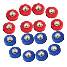 16-Piece Shuffleboard Roll Balls Set for Table Games, Durable Multi-Functional for Foosball and Bowling