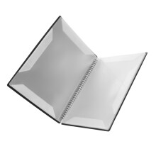 Music Folder A4 File Folder for Piano Scores, Document Holder Made of PP, Black, Suitable for Music Files and Sheet Music