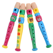 4-Piece Kids Plastic Recorder Musical Instrument, Lightweight and Safe for Small Hands, Ideal for School and Music Class