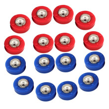 Pack of 16 Shuffleboard Beads for Children's Table Football Play Accessories Compatible with Pegboard and Sliding Games