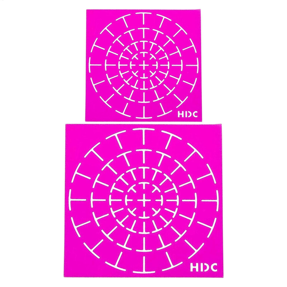 Dotting Templates Set | 2Pcs Pointillism Painting Stencils For Fabric, Furniture, Metal, Canvas Art 6947110501734