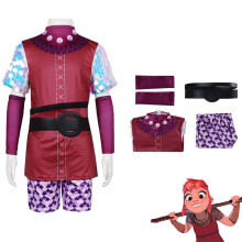 (150cm/59.06in)Girls Nimona Cosplay Costume Animated Film Theme Halloween Clothing Performance