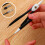 Drawing Compass Set, Portable Geometry Compass Tool for Home and Office Use, Black Drawing Tool for Precision Geometry 5
