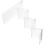 CLEAR RISER SHELF Tote Bag Display Stand Acrylic Material Compact 8