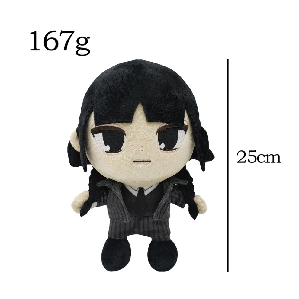(Wednesday) Family Addams Thing Plush Doll Wednesday Cartoon Plush Toy Gifts For 25cm Fans
