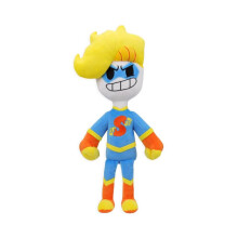 (Superboy)Haminations Bryson And Ham Plushie Soft And Cuddly Stuffed Toy Yellow Hair Boy