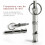 Dog Training Whistle for Puppies Adjustable Pitch Silver Lightweight Durable Design 3