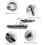 Dog Training Whistle for Puppies Adjustable Pitch Silver Lightweight Durable Design 5