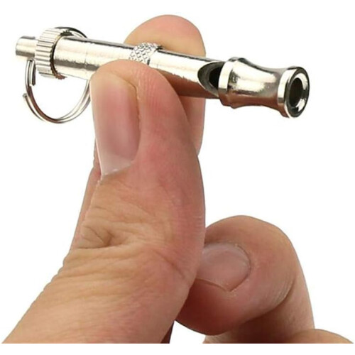 Dog Whistle High Frequency Training Kit - Professional Metal Dog Behavior Trainer - 2 Pack 2