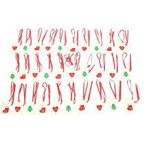 Christmas Advent Calendar Bags Xmas New Year Advent Calendar Drawstring Bags Gift1-30