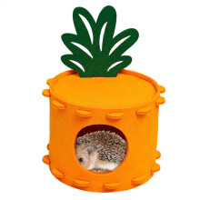 Felt Sleeping Bag for Hamsters - Soft Felt Hamster House and Tunnel, Cozy Bed for Small Animals, Ideal for Hamster Care