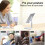 Phone Stand Aster Foldable Mobile Phone Holder, Multi-Angle Adjustable 3