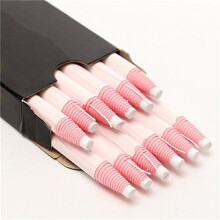 Markers Peel Off Grease Wax Pencils Pack of 12 for Metal Glass Fabric - White Color, Versatile Use