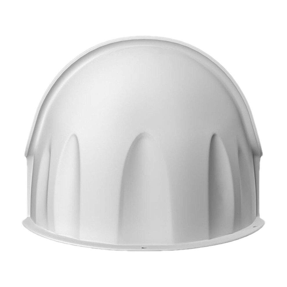 Surveillance Camera Weatherproof Cover Â 27X22x1cm Wall Mount Protection, Sunshade For Security Cameras, White 6038364642813