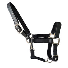 Horse Headcollar Classic Double Layer Thickened Nylon Soft Padded for Foal Pony Donkey Size Adjustable