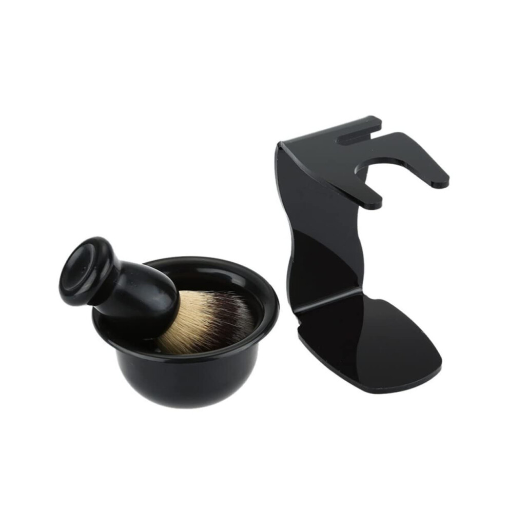 Shaving Soap Cup Container for Cream Shaving Bowls, Hairdresser Brush Stand, Durable Ceramic Design, Compatible with All Shaving Brushes