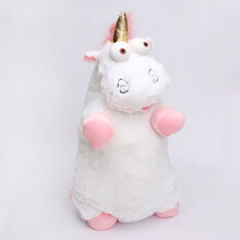 (40cm)Lieve speelgoed Despicable Me Agnes fluffy eenhoorn zacht pluchen speelgoedkussen kindersouvenirs