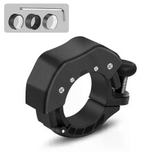 PARK (Schwarz) MTB Rennrad Mini Glocke Sicherheit Radfahren Klar Klingelton Unsichtbare Glocke Für 222-318mm