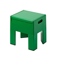 Yellow Ottoman with Storage Compartment, Versatile Footrest Chair for Living Room or Bedroom, Green, One Size