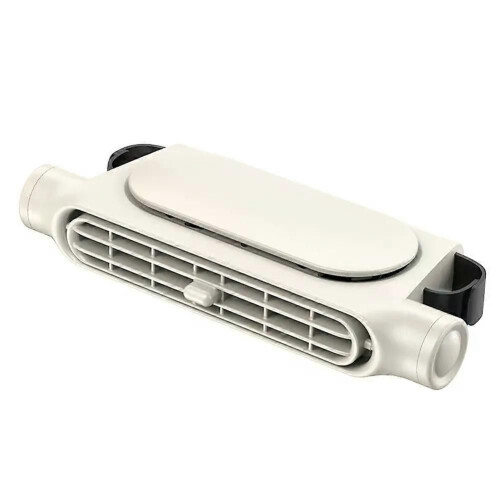 PARK (bianco) Ventilatore di raffreddamento portatile USB Ventilatore per auto Ventilatore elettrico