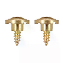 PARK (Niedrigen 2 PCS Gold) Metall String Bäume Saiten Retainer Für Elektrische Gitarre Vintage Stil