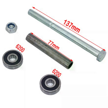 PARK (Richtungsachse A) Vorderradachse oder Hinterradfelgenachse 10 MM für 47 cc 49 cc Mini Moto Dirt