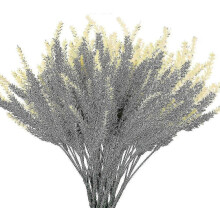 PARK(amarillo)Flores artificiales de lavanda Plantas falsas con ramo de boda de plástico falso F