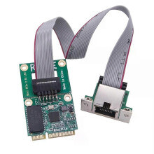 PARK (Mini PCIE NIC 2.5G) Adaptador LAN RJ45 M2 con chip RTL8125BG, tarjeta de red Gigabit Ethernet